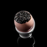 zdjęcia dań na czarnym tle